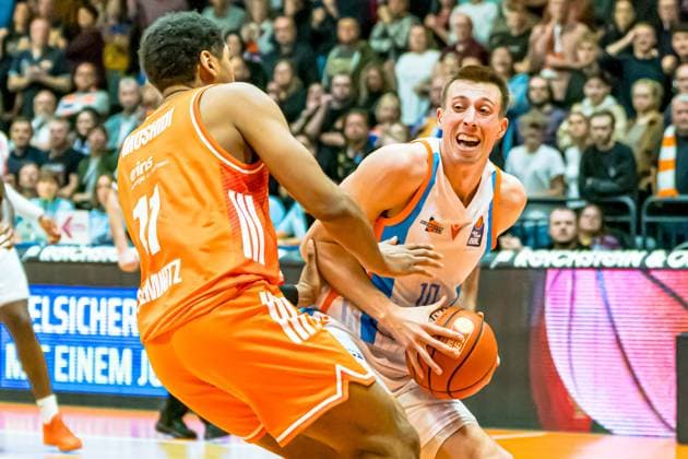 Jena, Germany 08 November 2025 1 BBL 2025 2026 Science City Jena vs Niners Chemnitz In the picture Copyright: xFotostandx xNachtigallx