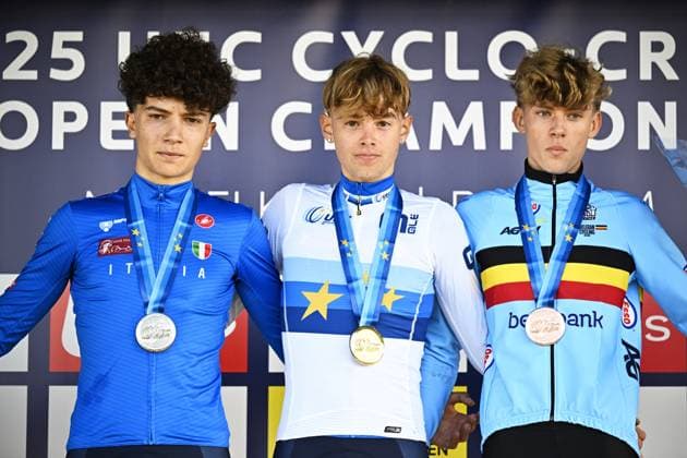 Cycling, Cyclocross, European Championships in Middelkerke, Men, Juniors