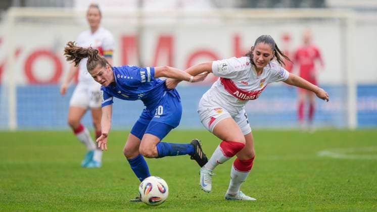 09 11 2025, Hänsch Arena, Meppen, GER, 2 Frauen Bundesliga SV Meppen vs VfB Stuttgart, Chantal Schouwstra SV Meppen 20 DFL REGULATIONS PROHIBIT ANY USE OF PHOTOGRAPHS AS IMAGE SEQUENCES AND OR QUASI VIDEO Meppen Lower Saxony Germany Hänsch Arena