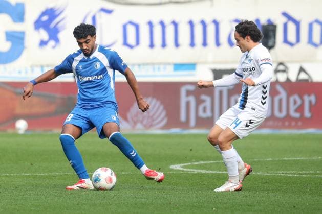 Football, 2. BL, 1. FC Magdeburg - SC Paderborn