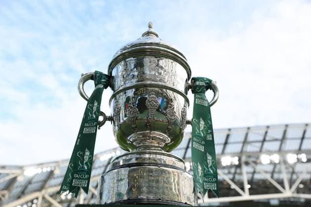 2025 Sports Direct FAI Cup Final, Aviva Stadium, Dublin 9 11 2025 Shamrock Rovers vs Cork City A view of the FAI Cup ahead of the match A view of the FAI Cup ahead of the match 9 11 2025  Copyright: x INPHO RyanxByrnex RB1_8668