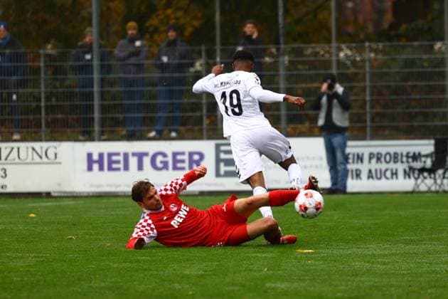 Soccer I Men I Season 2025 2026 I Regionalliga Nord I 18 Matchday I Eintracht Norderstedt Altona 93 I 09 11 2025 Andre Wallenborn 2, FC Eintracht Norderstedt Lesley Karschau 19, Altona 93 Norderstedt Edmund Plambeck Stadion Schleswig Holstein Germany Copyright: xLobeca RalfxHomburgx