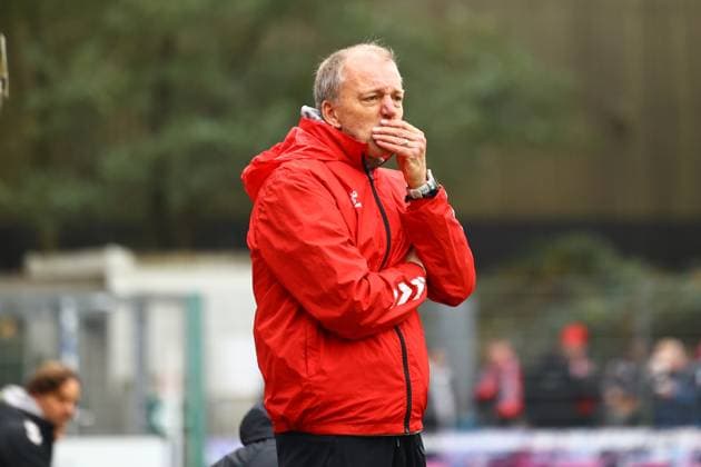 Soccer I Men I Season 2025 2026 I Regionalliga Nord I 18 Matchday I Eintracht Norderstedt Altona 93 I 09 11 2025 Andre Trulsen Coach, Altona 93 Norderstedt Edmund Plambeck Stadium Schleswig Holstein Germany Copyright: xLobeca RalfxHomburgx