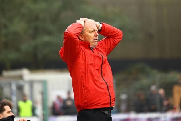 Soccer I Men I Season 2025 2026 I Regionalliga Nord I 18 Matchday I Eintracht Norderstedt Altona 93 I 09 11 2025 Andre Trulsen Coach, Altona 93 Norderstedt Edmund Plambeck Stadium Schleswig Holstein Germany Copyright: xLobeca RalfxHomburgx