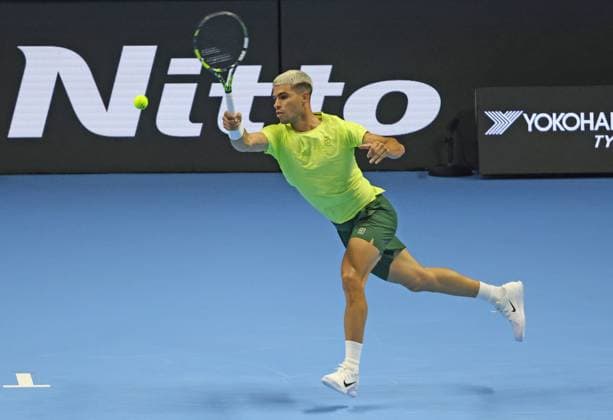 Tennis, ATP, Tennis Herren FINALS 2025 Carlos Alcaraz (ESP), Turin, Italy, November 9, 2025. Photo Felice Calabro  Copyright: xFelicexCalabro x xipa-agency.netx xFELICExCALABRO x IPA_Agency_IPA67743413
