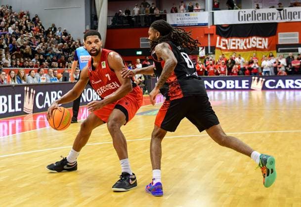 Basketball, 2. BL, Pro A, Gießen 46ers - Bayer Giants Leverkusen