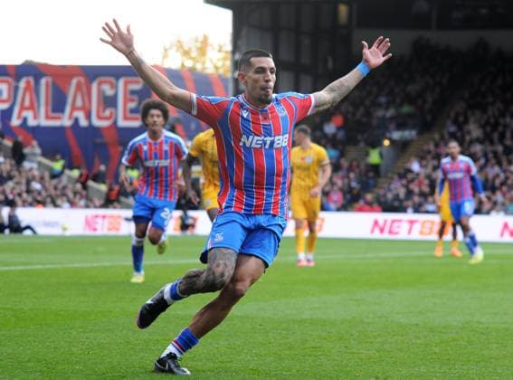 Football - 2025 2026 Premier League - Crystal Palace vs Brighton & Hove Albion - Selhurst Park - Sunday 9th November 2025 Daniel Munoz of Crystal Palace 