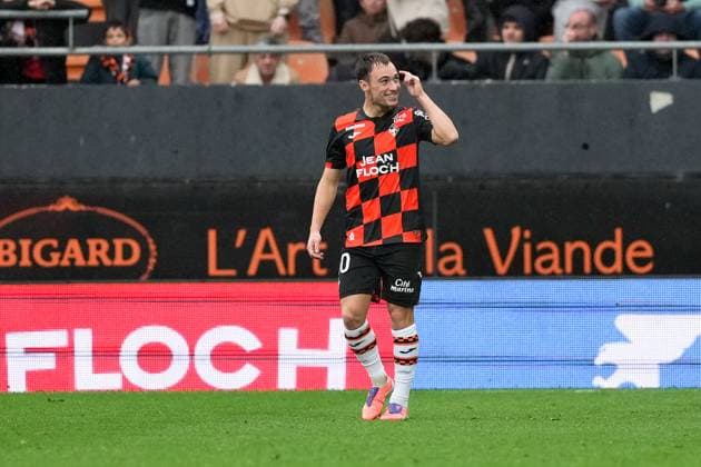 FC Lorient v Toulouse FC - Ligue 1 McDonald s 2025 2026 10 Pablo PAGIS (fcl) during the Ligue 1 McDonald s match between Lorient and Toulouse at Stade du Moustoir on November 9, 2025 in Lorient, France. Lorient France  Copyright: xFEPx 776348195