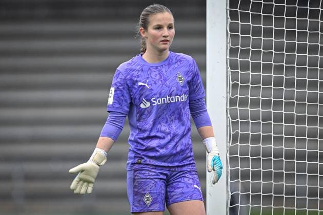 Germany, Football, 2 Womens Bundesliga, Matchday 10, 2025 2026, Borussia Mönchengladbach vs FC Ingolstadt 04, 09 11 2025, Grenzlandstadion, Mönchengladbach, Germany, Jil Frehse Borussia Mönchengladbach, 1 Copyright: xMarkusxVerwimpx