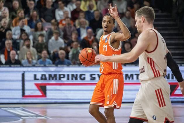 GER, EasyCredit BBL RASTA Vechta vs FC Bayern Muenchen 09 11 2025, RASTA Dome, Vechta, GER, EasyCredit BBL RASTA Vechta vs FC Bayern Muenchen pictured Alonzo Verge Jr Rasta 11 nordphotoxGmbHxx xKokenge nph00001
