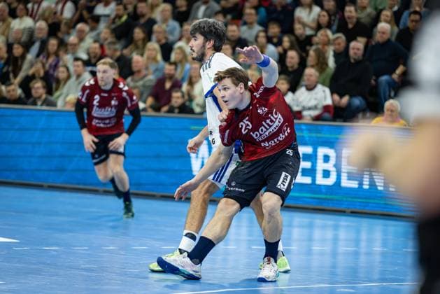 DAIKIN HBL SG Flensburg Handewitt vs Handball Sport Verein Hamburg 09 11 25 DAIKIN HBL SG Flensburg Handewitt vs Handball Sport Verein Hamburg, GP JOULE Arena on 09 11 25 Copyright: xBEAUTIFULxSPORTS MarioxM.xKobergx