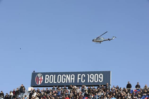the Elicopter fly over stadium before Bologna BFC vs SSC Napoli, 11Â° Serie A Enilive 2025-26 game at Renato Dall Ara stadium in Bologna (BO), Italy, on November 09, 2025.  Copyright: xDavidexCasentini IPAxSportx xipa-agency.netx xx IPA_67746078 IPA_Agency_IPA67746078