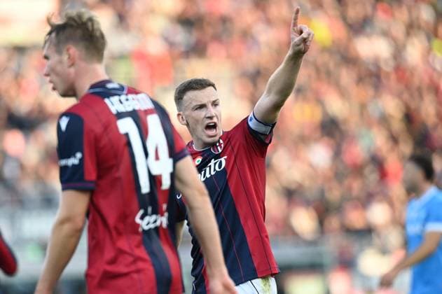 Lewis Ferguson (Bologna FC) during Bologna FC vs SSC Napoli, Italian soccer Serie A match in Bologna, Italy, November 09 2025  Copyright: xGianlucaxRicci IPAxSportx xipa-agency.netx xx IPA_67746900 IPA_Agency_IPA67746900