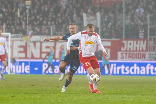 Football, 3rd League, Jahn Regensburg - TSV 1860 Munich