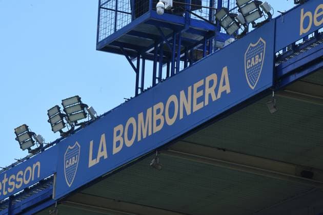 Boca Juniors v River Plate - Torneo Clausura Betano 2025 La Bombonera stands before the match between Boca Juniors and River Plate at Estadio Alberto J. Armando, on November 9. Buenos Aires Buenos Aires Argentina  Copyright: xFedericoxPerettix originalFilename:peretti-bocajuni251109_npV9u.jpg