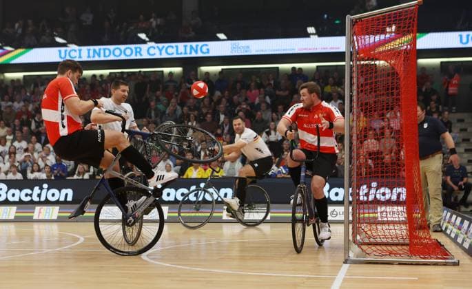 UCI Indoor Cycling, indoor cycling, World Championships in Göppingen, cycle ball