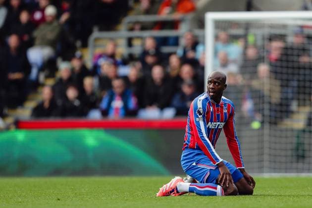 Jean-Philippe Mateta (14 Crystal Palace) during the Premier League game between Crystal Palace and Brighton and Hove Albion at Selhurst Park in London, England. Copyright: xLiamxAsman SPPx Sportspressphoto_SPR59694