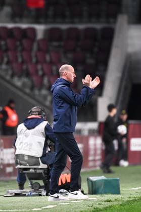 FC Metz v OGC Nice - Ligue 1 McDonald s 2025 2026 Stephane LE MIGNAN (Entraineur Metz FCM) during the Ligue 1 McDonald s match between Metz and Nice at Stade Saint-Symphorien on November 9, 2025 in Metz, France. Metz France  Copyright: xFEPx 776348196