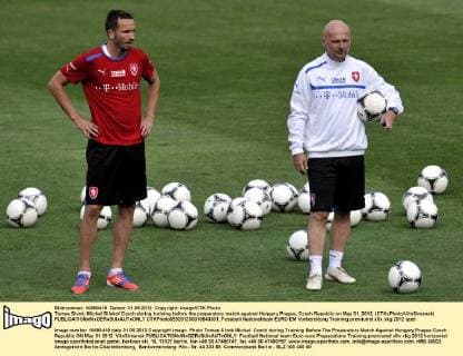 Football, Euro, Training National Team Czech Republic