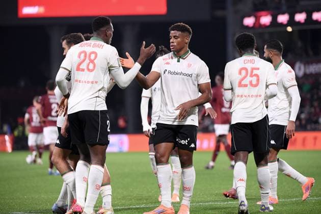 FC Metz v OGC Nice - Ligue 1 McDonald s 2025 2026 90 Kevin CARLOS (ogcn) during the Ligue 1 McDonald s match between Metz and Nice at Stade Saint-Symphorien on November 9, 2025 in Metz, France. Metz France  Copyright: xFEPx 776348196
