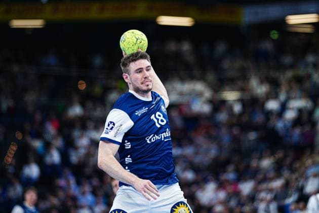 Throw Goal Yannick Fraatz Bergischer HC, 18 GER, THW Kiel vs Bergischer HC, Handball, 1 Bundesliga, Matchday 11, Season 2025 2026, 09 11 2025 GER, THW Kiel vs Bergischer HC, Handball, 1 Bundesliga, Matchday 11, Season 2025 2026, 09 11 2025 Kiel Copyright: xEibner-Pressefoto MarcelxvonxFehrnx EP_MFN