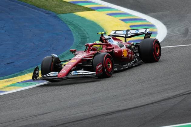F1 - SAO PAULO GRAND PRIX 2025 44 HAMILTON Lewis (gbr), Scuderia Ferrari SF-25, action during the 2025 Formula 1 Grande Premio de Sao Paulo, 2025 Sao Paulo Grand Prix, 21th round of the 2025 FIA Formula One World Championship, WM, Weltmeisterschaft from November 7 to 9, 2025 on the Interlagos, in Sao Paulo, Brazil - Sao PauloBrazil  Copyright: xDPPIx