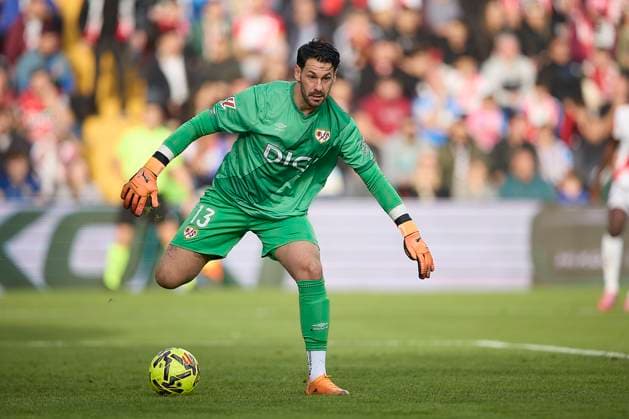 Augusto Batalla (Rayo Vallecano) controls the ball during the LaLiga EA Sports match between Rayo Vallecano v Real Madrid at Estadio de Vallecas on November 9, 2025 in Madrid, Spain. (Photo by Manu Reino DeFodi Images) Augusto Batalla Rayo Vallecano controls the ball during the LaLiga EA Sports match between Rayo Vallecano v Real Madrid at Estadio de Vallecas on November 9, 2025 in Madrid, Spain Photo by Manu Reino DeFodi Images
