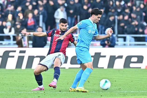 CALCIO - Serie A - Bologna FC vs SSC Napoli Riccardo Orsolini of Bologna FC during match between Bologna FC and SSC Napoli - Serie A Enilive at Stadio Dall Ara onNovember 09, 2025 in Bologna, Italy. Bologna Italy  Copyright: xIPAxSport ABACAx
