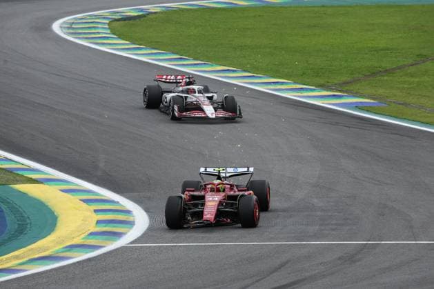 F1 - SAO PAULO GRAND PRIX 2025 44 HAMILTON Lewis (gbr), Scuderia Ferrari SF-25, action during the 2025 Formula 1 Grande Premio de Sao Paulo, 2025 Sao Paulo Grand Prix, 21th round of the 2025 FIA Formula One World Championship, WM, Weltmeisterschaft from November 7 to 9, 2025 on the Interlagos, in Sao Paulo, Brazil - Sao PauloBrazil  Copyright: xDPPIx