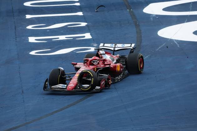 F1 - SAO PAULO GRAND PRIX 2025 16 LECLERC Charles (mco), Scuderia Ferrari SF-25, action during the 2025 Formula 1 Grande Premio de Sao Paulo, 2025 Sao Paulo Grand Prix, 21th round of the 2025 FIA Formula One World Championship, WM, Weltmeisterschaft from November 7 to 9, 2025 on the Interlagos, in Sao Paulo, Brazil - Sao PauloBrazil  Copyright: xDPPIx
