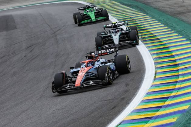F1 - SAO PAULO GRAND PRIX 2025 23 ALBON Alexander (tha), Williams Racing FW47, action during the 2025 Formula 1 Grande Premio de Sao Paulo, 2025 Sao Paulo Grand Prix, 21th round of the 2025 FIA Formula One World Championship, WM, Weltmeisterschaft from November 7 to 9, 2025 on the Interlagos, in Sao Paulo, Brazil - Sao PauloBrazil  Copyright: xDPPIx