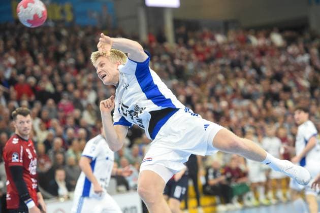 Handball I Men I Season 2025 2026 I Bundesliga I 11 Matchday I SG Flensburg Handewitt HSV Hamburg I 09 11 2025 Frederik Bo Andersen 21, HSV Hamburg Copyright: xLobeca JanxKirschnerx