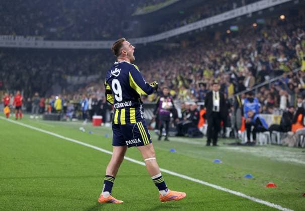 Fenerbahce v Zecorner Kayserispor - Turkish Super Lig ISTANBUL, TURKIYE - NOVEMBER 09: Kerem Akturkoglu (9) of Fenerbahce celebrates after scoring a goal during the Turkish Super Lig Week 12 match between Fenerbahce and Zecorner Kayserispor at Chobani Stadium in Istanbul, Turkiye on November 09, 2025. Ali Atmaca Anadolu Istanbul Turkey. Editorial use only. Please get in touch for any other usage.  Copyright: x2025xAnadoluxAlixAtmacax
