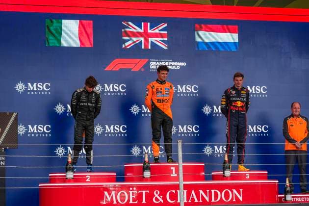 Formula 1, GP Brazil in Sao Paulo, winner Lando Norris