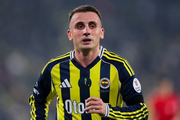 2025-11-09 Fenerbahce SK v Kayserispor - Trendyol Super Lig ISTANBUL, TURKEY - NOVEMBER 9: Kerem Akturkoglu of Fenerbahce SK looks on during the Trendyol Super Lig match between Fenerbahce SK and Kayserispor at Ulker Sukru Saracoglu Stadium on November 9, 2025 in Istanbul, Turkey. (Photo by BSR Agency) Istanbul Turkey Content not available for redistribution in The Netherlands directly or indirectly through any third parties. Copyright: xBSRxAgencyx