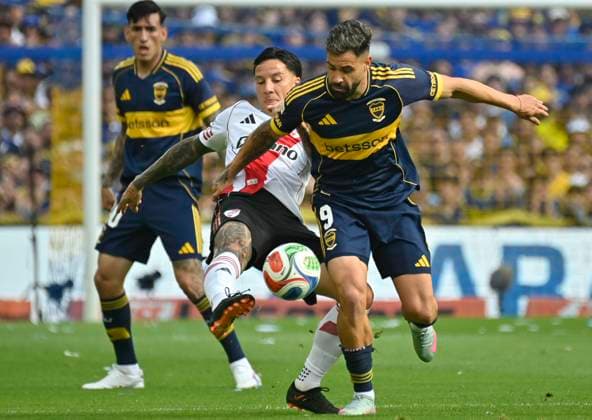 Football, Argentina, Boca Juniors Buenos Aires - Riverplate
