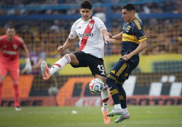 Boca vs River Foto FOTOBAIRES Date 15 Torneo Clausura Liga Profesional Copyright: xNICOLASxABOAFxNICOLASxABOAFx