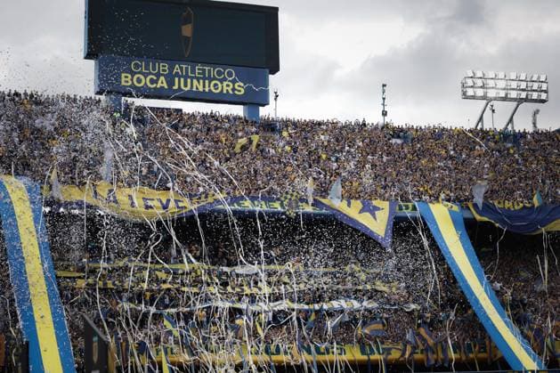 Boca vs River Foto FOTOBAIRES Date 15 Torneo Clausura Liga Profesional Copyright: xNICOLASxABOAFxNICOLASxABOAFx