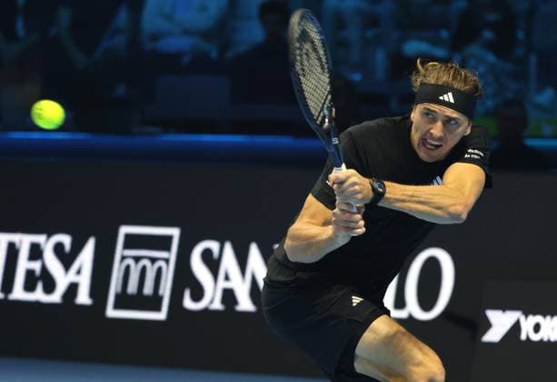 Tennis, ATP, Tennis Herren FINALS 2025 Alexander Zverev (GER), Turin, Italy, November 9, 2025. Photo Felice Calabro  Copyright: xFelicexCalabro x xipa-agency.netx xFELICExCALABRO x IPA_Agency_IPA67762356