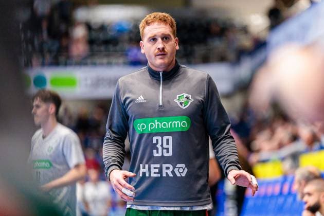 Lukas Stutzke TSV Hannover Burgdorf, 39 GER, TBV Lemgo Lippe vs TSV Hannover Burgdorf, Handball, 1 Bundesliga, 11 Matchday, Season 2025 2026, 09 11 2025 GER, TBV Lemgo Lippe vs TSV Hannover Burgdorf, Handball, 1 Bundesliga, 11 Matchday, Season 2025 2026, 09 11 2025 Lemgo Copyright: xEibner-Pressefoto JanxRollingerx EP_JSK
