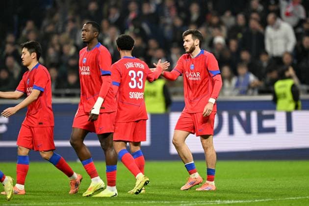 Olympique Lyonnais v Paris Saint-Germain - Ligue 1 McDonald s 2025 2026 07 Khvicha KVARATSKHELIA (psg) during the Ligue 1 McDonald s match between Lyon and Paris at Groupama Stadium on November 9, 2025 in Lyon, France. Lyon France  Copyright: xFEPx 776348198