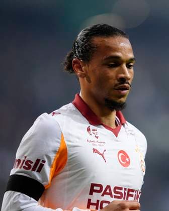 November 9, 2025, Kocaeli, Kocaeli, Turkey: Leroy Aziz SanÃ of Galatasaray SK is seen during the Turkish Super League match between Kocaelispor and Galatasaray at the Kocaeli Stadium. Kocaelispor 1 -0 Galatasaray Kocaeli Turkey - ZUMAs197 20251109_aaa_s197_318 Copyright: xGokhanxTanerx