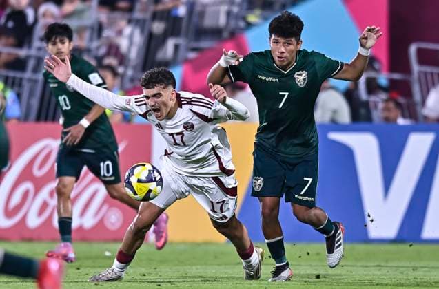 Football, U17 World Cup, Qatar - Bolivia