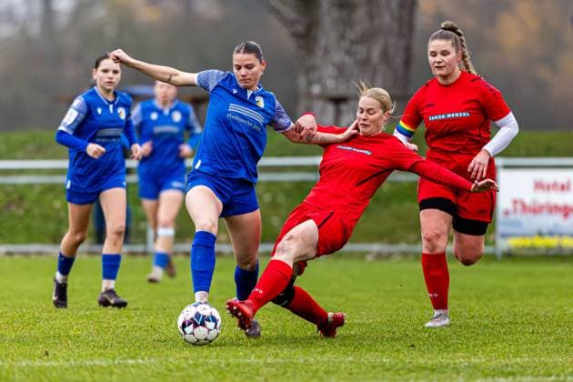 Football, Women, State Cup Thuringia, TSV Sundhausen - FC Carl Zeiss Jena II