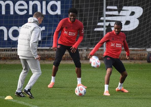 Football, 1st BL, Bayer 04 Leverkusen, Training