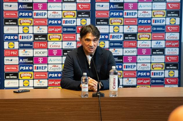 Football, World Cup qualifiers, Croatia national team, Press conference