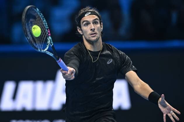 Db Torino 10 11 2025 - ATP, Tennis Herren Finals Daniele Buffa Image nella foto: Lorenzo Musetti 