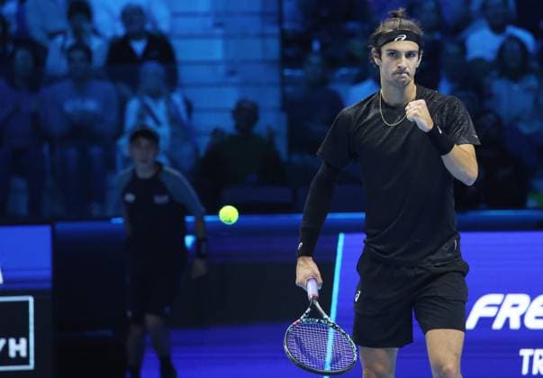 Tennis, ATP, Tennis Herren FINALS 2025 Lorenzo Musetti (ITA), Turin, Italy, November 10, 2025. Photo Felice Calabro  Copyright: xFelicexCalabro x xipa-agency.netx xFELICExCALABRO x IPA_Agency_IPA67795806