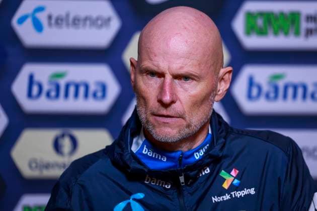 Press conference with the Norwegian men s national football team Oslo 20251110 Norway s national team manager Stale Solbakken during a press conference with the Norwegian men s national football team before the World Cup qualifying match against Estonia Photo Amanda Pedersen Giske NTB Oslo Norway EDITORIAL USE ONLY RESTRICTED USE FOR BETTING COMPANIES  Copyright: xAmandaxPedersenxGiskex xNTBx