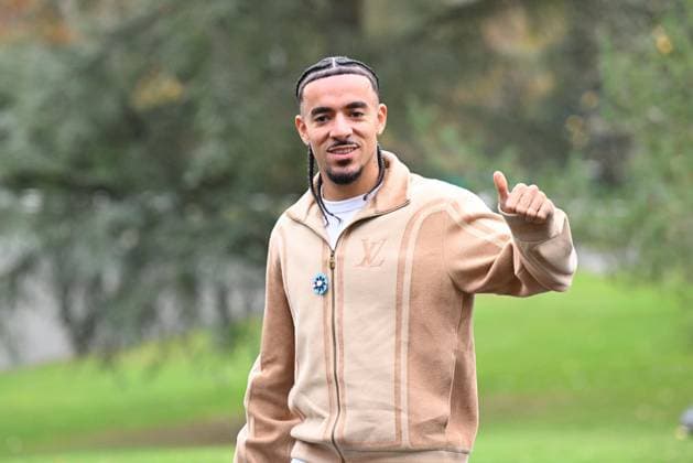 Football, France national team, arrival of the players in Clairefontaine